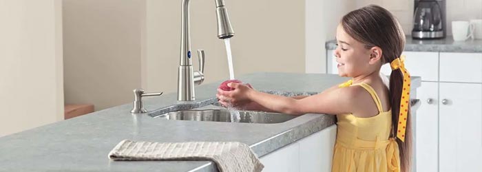 صنابير نحاسية للمطبخ