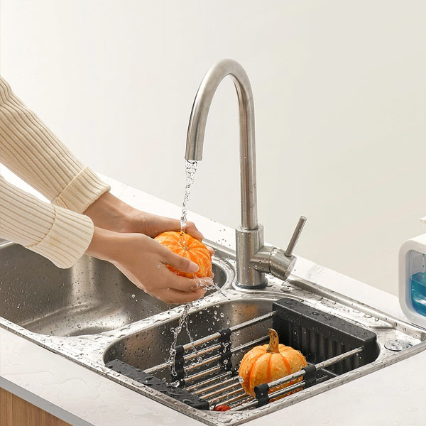 stainless kitchen faucet