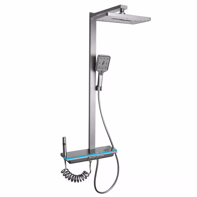 square shower head